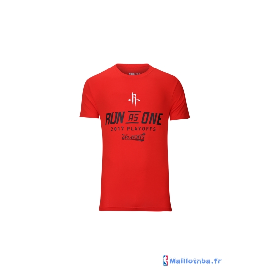 T-Shirt NBA Pas Cher 2017 Playoffs Live Fans Houston Rockets